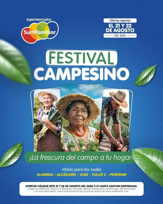 Catálogo Surtifamiliar | Ofertas y promociones actuales | 2026-08-21T00:00:00.000Z - 2026-08-22T00:00:00.000Z