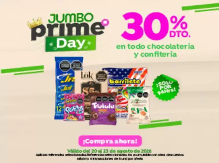 Catálogo Jumbo | Gangas y ofertas actuales | 2026-08-20T00:00:00.000Z - 2026-08-23T00:00:00.000Z