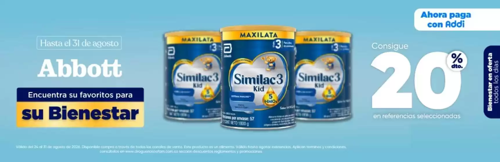 Catálogo Cafam | Consigue 20% dto. | 2026-08-24T00:00:00.000Z - 2026-08-31T00:00:00.000Z
