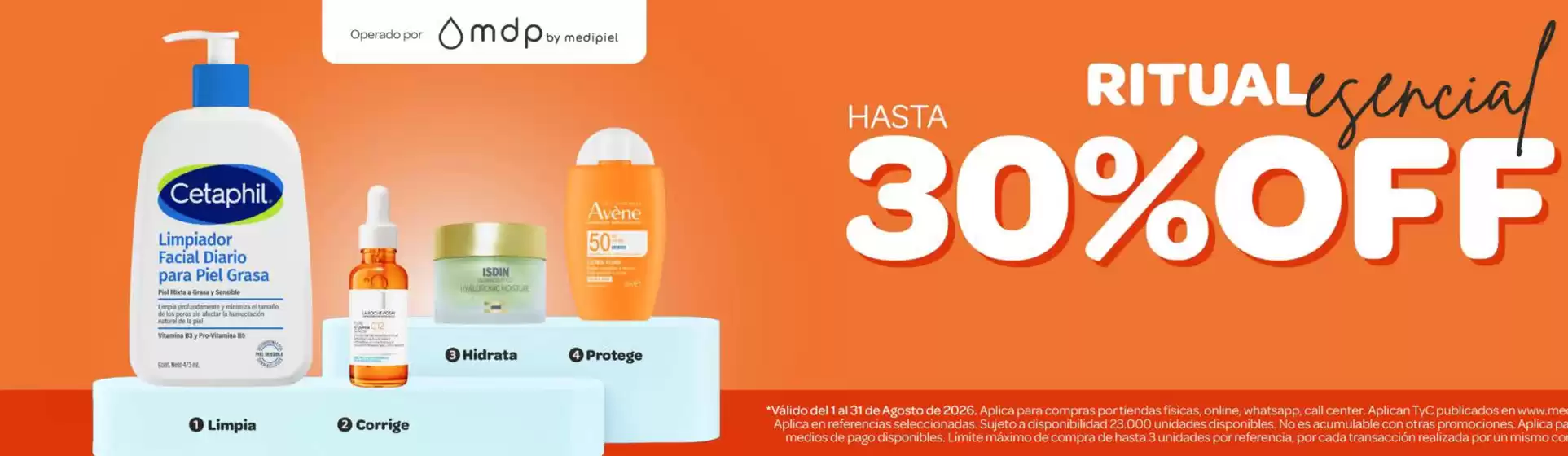 Catálogo Dermatológica | Hasta 30% OFF | 2026-08-24T00:00:00.000Z - 2026-08-31T00:00:00.000Z