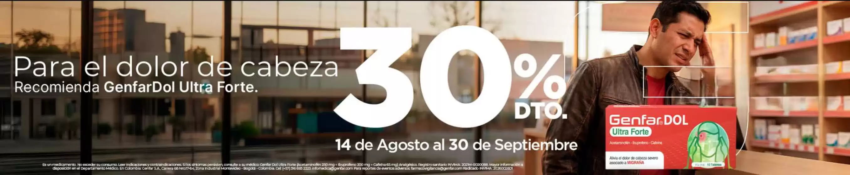 Catálogo Farmacias Pasteur | GenfarDol Ultra Forte 30% OFF | 2026-08-24T00:00:00.000Z - 2026-08-31T00:00:00.000Z