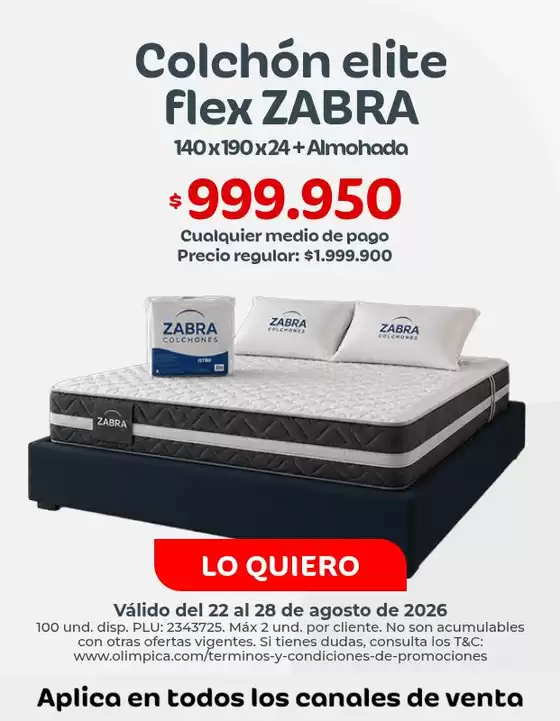 Catálogo Olímpica | Ahorra ahora con nuestras ofertas | 2026-08-22T00:00:00.000Z - 2026-08-28T00:00:00.000Z