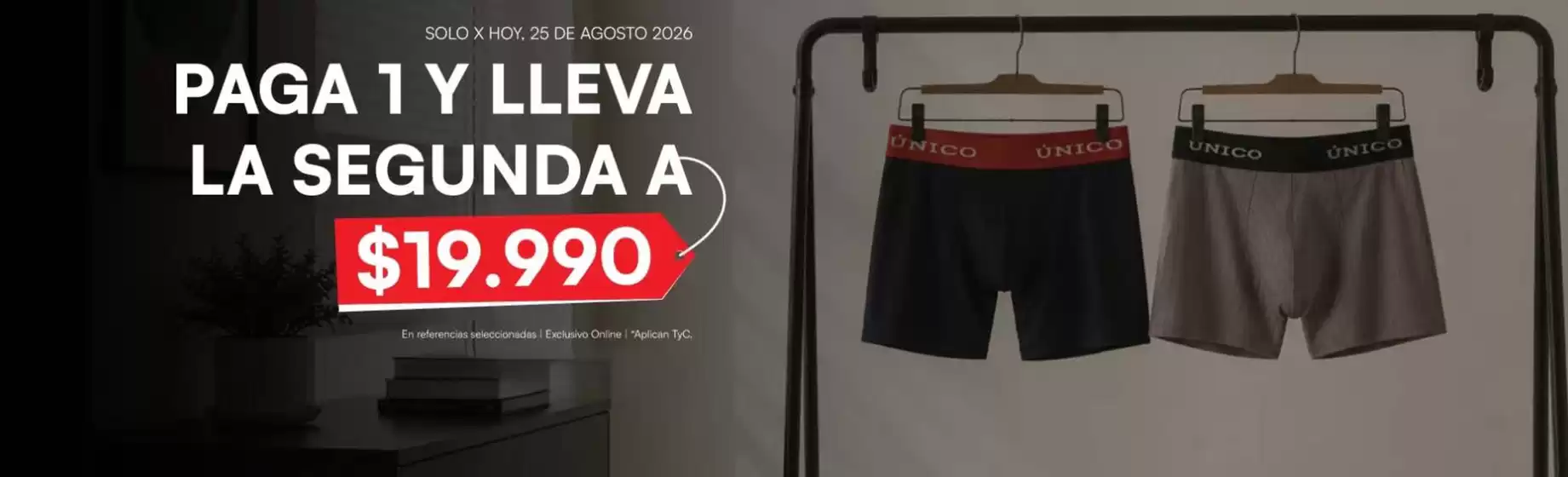 Catálogo Mundo Único | Paga 1 y lleva la segunda a $19,990 | 2026-08-25T00:00:00.000Z - 2026-08-25T00:00:00.000Z