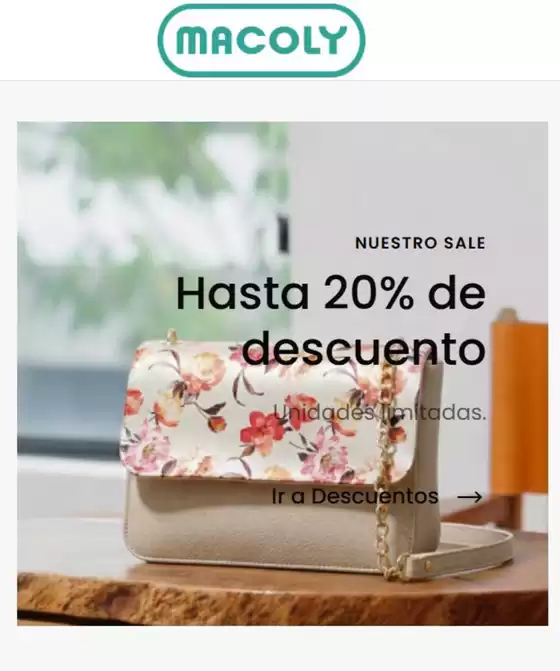 Catálogo Macoly en Riosucio Caldas | Hasta 20% de DTO | 2026-08-25T00:00:00.000Z - 2026-08-31T00:00:00.000Z