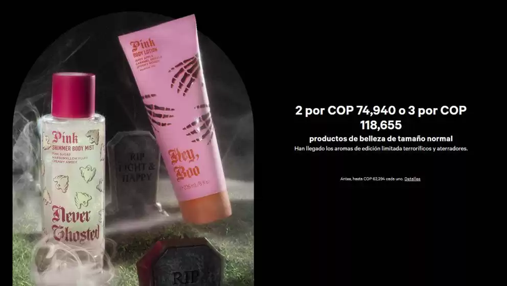 Catálogo Victoria’s Secret | 2 por $74,940 o 3 por $118,655 | 2026-08-25T00:00:00.000Z - 2026-09-01T00:00:00.000Z