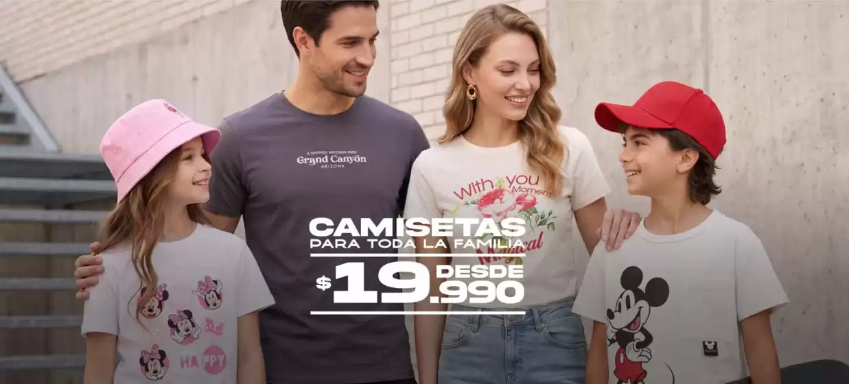 Catálogo Surtitodo en Heliconia | Camisetas para toda la familia $19.990 | 2026-08-25T00:00:00.000Z - 2026-08-30T00:00:00.000Z