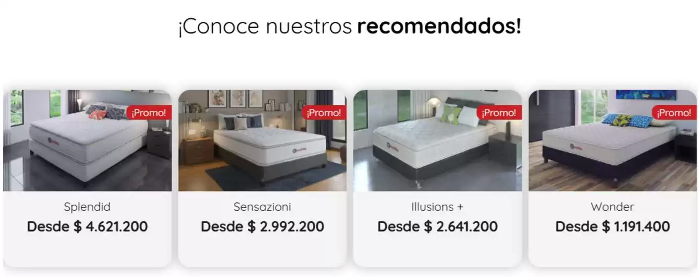Catálogo Colchones Wonder | Precios Especiales | 2026-08-26T00:00:00.000Z - 2026-08-31T00:00:00.000Z