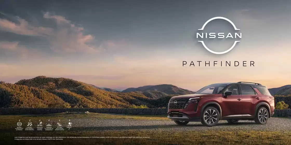 Catálogo Nissan | Catalogo nissan pathfinder | 2026-08-26T00:00:00.000Z - 2026-09-09T00:00:00.000Z