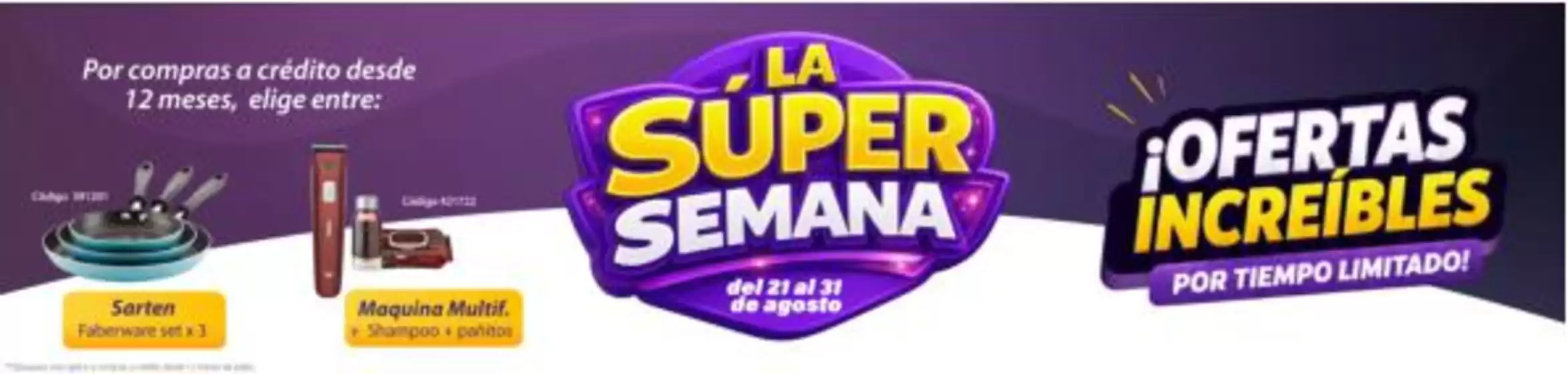 Catálogo Multielectro | Ofertas especiales atractivas para todos | 2026-08-21T00:00:00.000Z - 2026-08-31T00:00:00.000Z