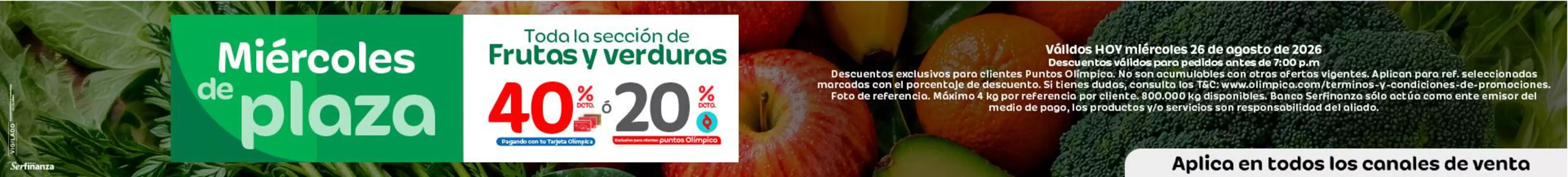 Catálogo Olímpica | Ofertas para cazadores de gangas | 2026-08-26T00:00:00.000Z - 2026-08-26T00:00:00.000Z