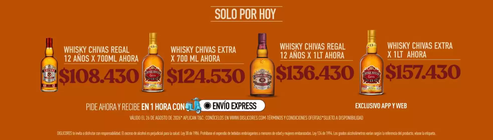 Catálogo Dislicores | Solo por hoy | 2026-08-26T00:00:00.000Z - 2026-08-26T00:00:00.000Z