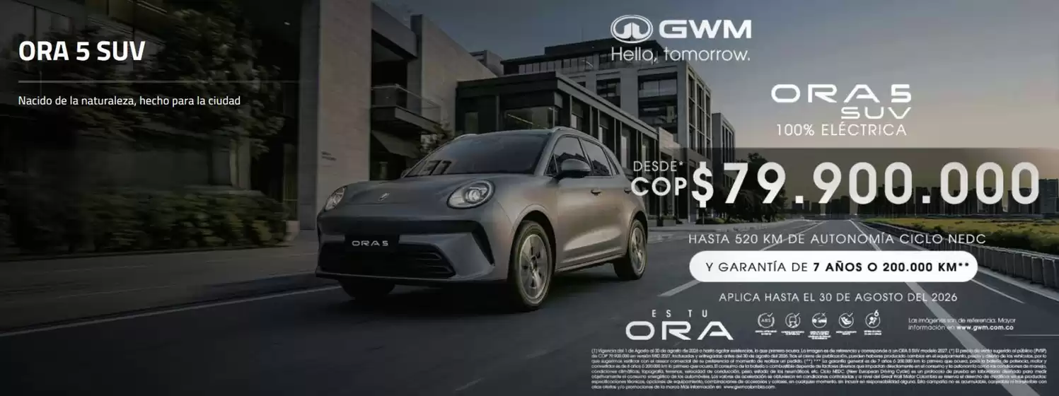 Catálogo Great Wall | Precios Especiales | 2026-08-27T00:00:00.000Z - 2026-08-30T00:00:00.000Z