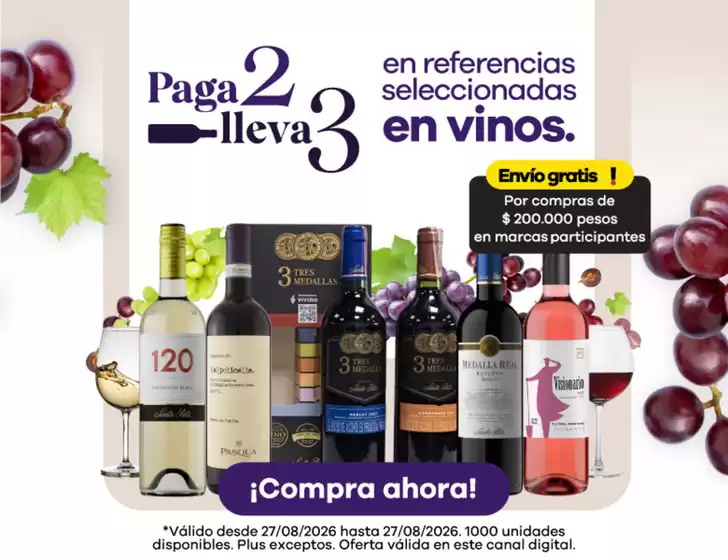 Catálogo Éxito en La Sierra | Grandes descuentos en productos seleccionados | 2026-08-27T00:00:00.000Z - 2026-08-27T00:00:00.000Z