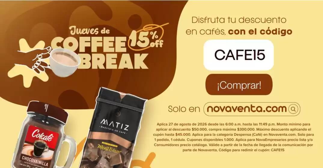 Catálogo Nova Venta | Gran variedad de ofertas | 2026-08-27T00:00:00.000Z - 2026-08-27T00:00:00.000Z