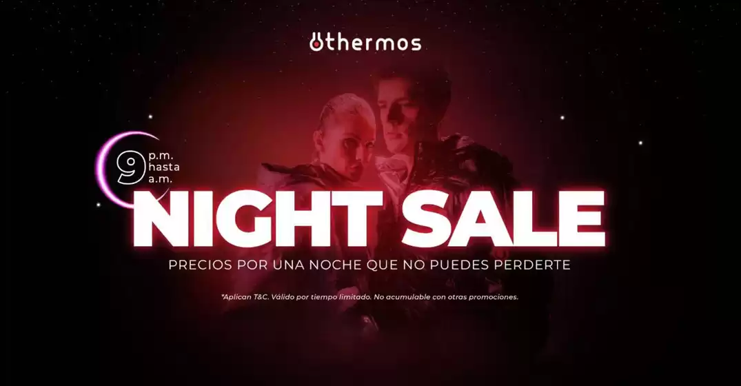 Catálogo Thermos | Night Sale: 9 p.m. hasta a.m. | 2026-08-28T00:00:00.000Z - 2026-08-30T00:00:00.000Z