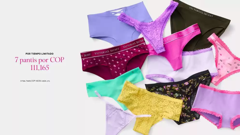 Catálogo Victoria’s Secret | 7 por $111,165 | 2026-08-28T00:00:00.000Z - 2026-08-31T00:00:00.000Z