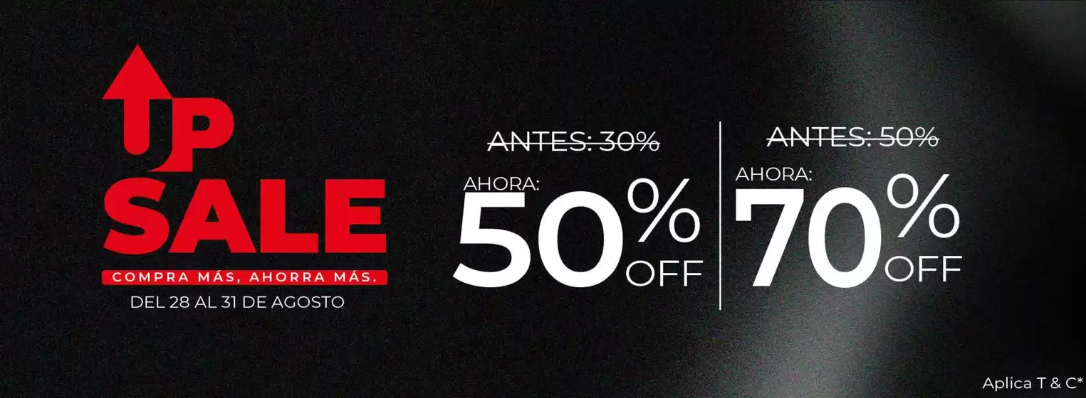 Catálogo Kenzo Jeans | Up Sale Hasta 50% OFF & 70% OFF | 2026-08-28T00:00:00.000Z - 2026-08-31T00:00:00.000Z