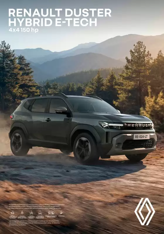 Catálogo Renault | DUSTER E TECH ebrochure | 2026-08-28T00:00:00.000Z - 2026-09-11T00:00:00.000Z