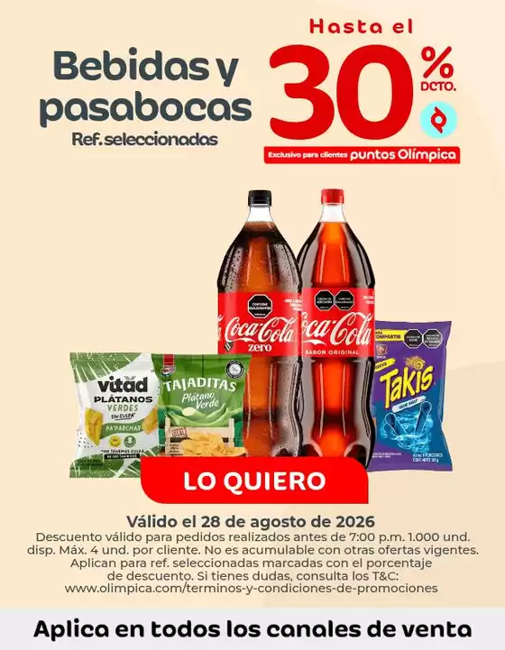Catálogo Olímpica | Gangas exclusivas | 2026-08-28T00:00:00.000Z - 2026-08-28T00:00:00.000Z