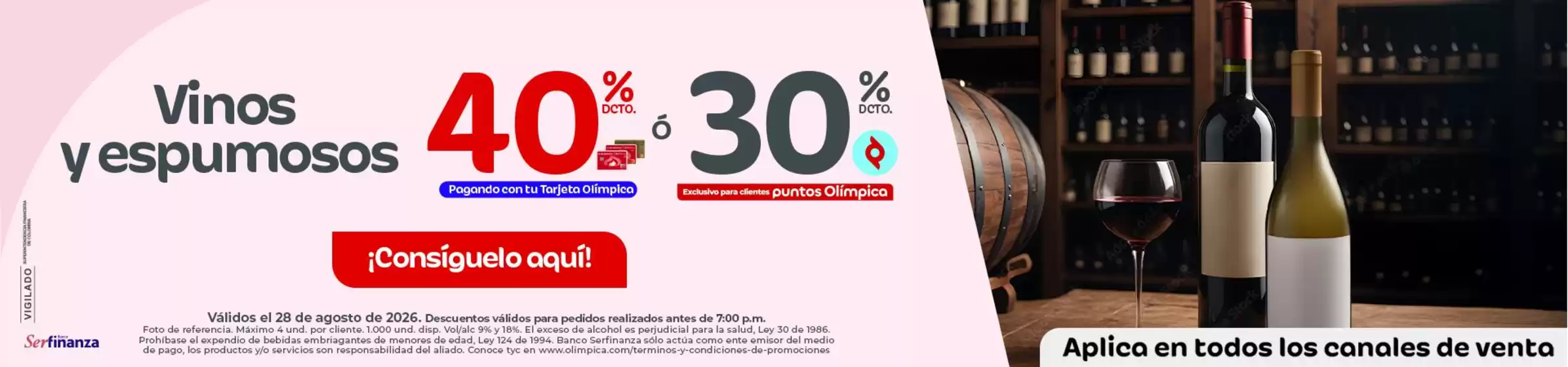 Catálogo Olímpica | Ofertas para cazadores de gangas | 2026-08-28T00:00:00.000Z - 2026-08-28T00:00:00.000Z