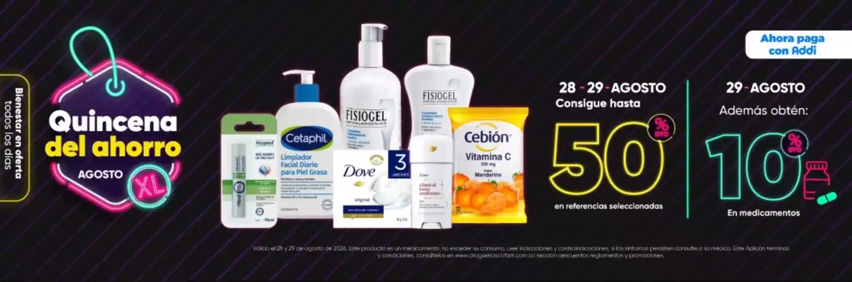 Catálogo Cafam | 50% OFF en Ref.Selecci., 10% OFF en medicamentos | 2026-08-28T00:00:00.000Z - 2026-08-29T00:00:00.000Z