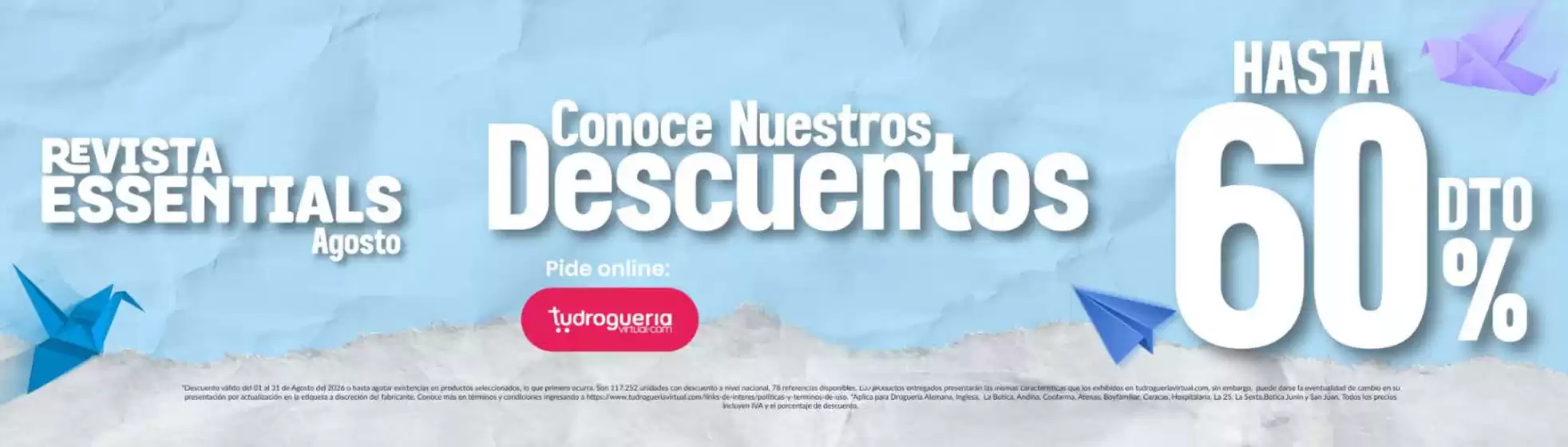 Catálogo Droguería La Botica | Descuentos Especiales | 2026-08-28T00:00:00.000Z - 2026-08-31T00:00:00.000Z