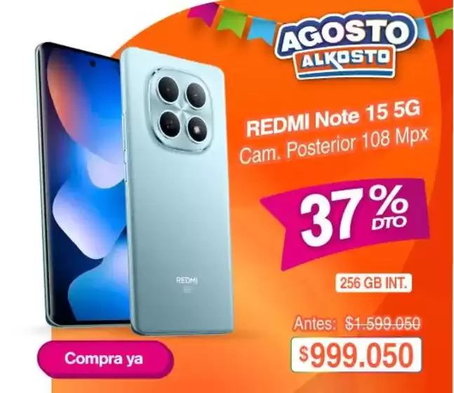 Catálogo Alkosto en Chía | Ofertas Alkosto | 2026-08-01T00:00:00.000Z - 2026-08-31T00:00:00.000Z