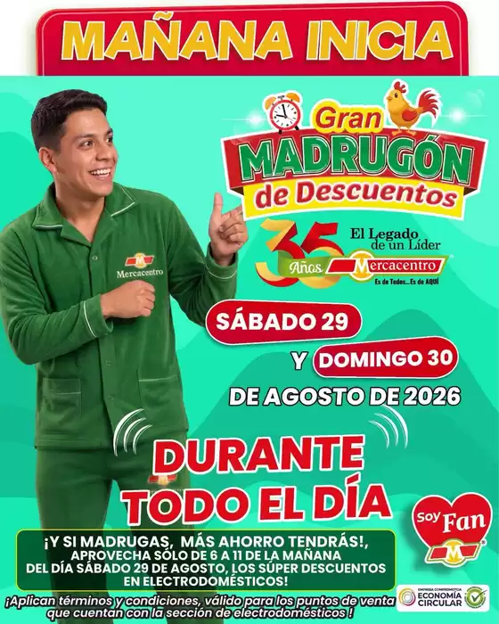 Catálogo MercaCentro | Ofertas especiales atractivas para todos | 2026-08-29T00:00:00.000Z - 2026-08-30T00:00:00.000Z