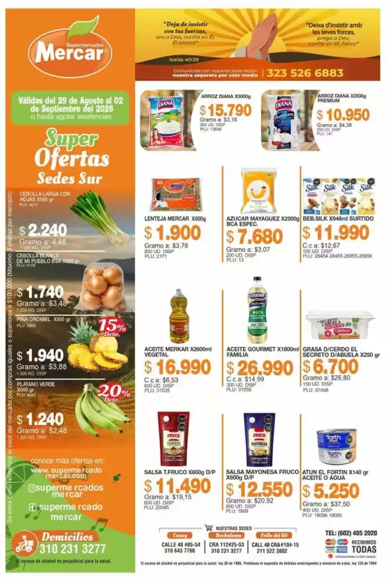 Catálogo Mercar | Ofertas Mercar | 2026-08-29T00:00:00.000Z - 2026-09-02T00:00:00.000Z
