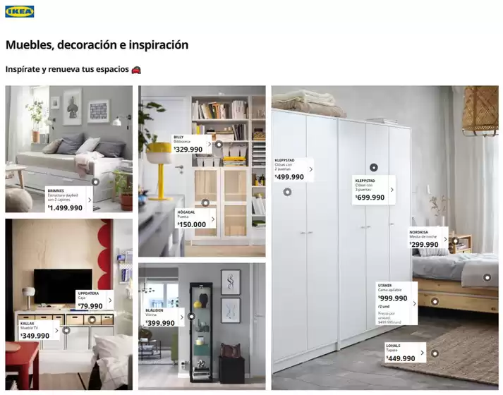 Catálogo Ikea | Muebles, decoración e inspiración | 2026-08-31T00:00:00.000Z - 2026-09-03T00:00:00.000Z