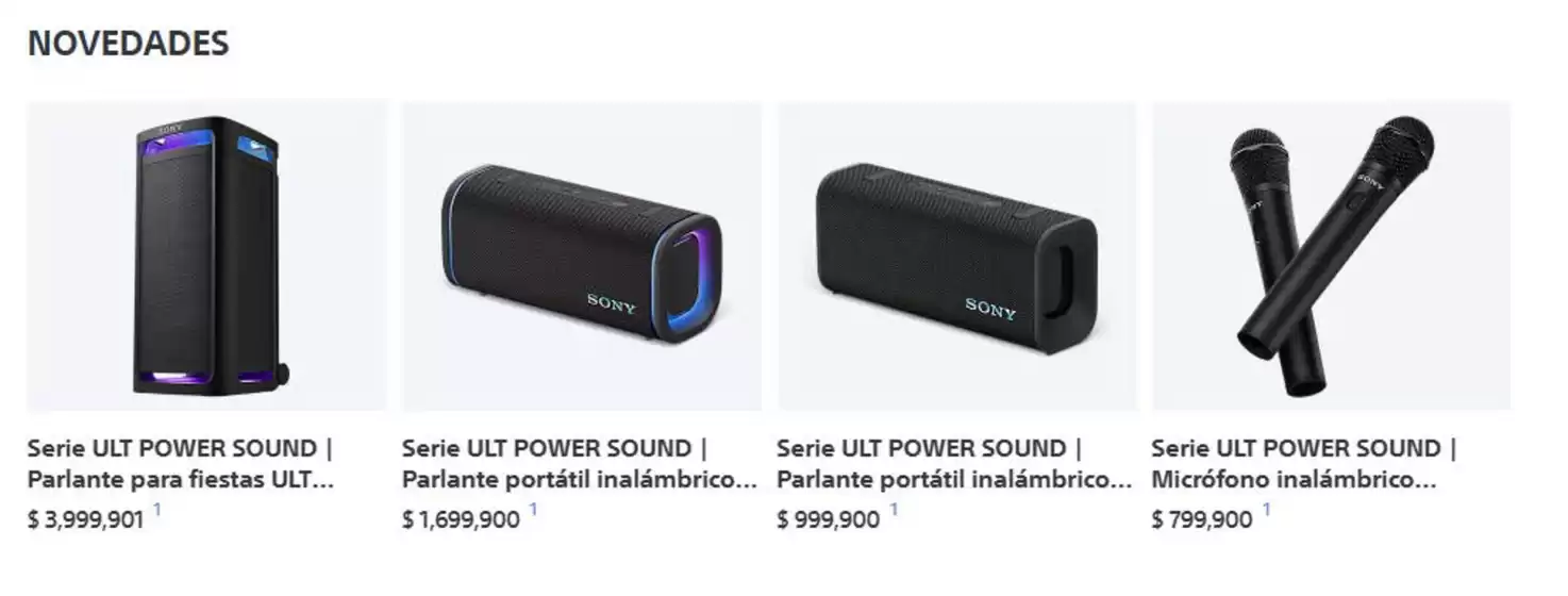Catálogo Sony | Novedades | 2026-08-31T00:00:00.000Z - 2026-09-13T00:00:00.000Z