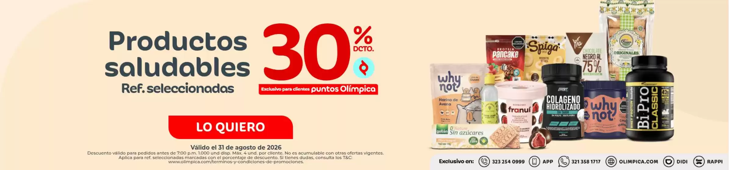 Catálogo Olímpica | Gangas exclusivas | 2026-08-31T00:00:00.000Z - 2026-08-31T00:00:00.000Z