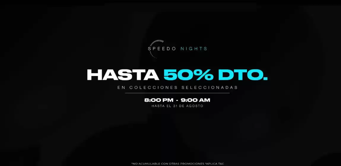 Catálogo Speedo | Hasta 50% DTO | 2026-08-31T00:00:00.000Z - 2026-08-31T00:00:00.000Z