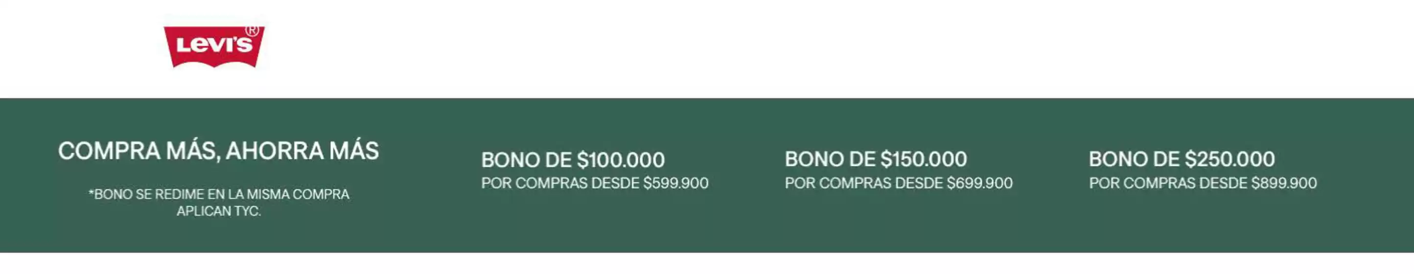 Catálogo Levi's | Compra Más, Ahorra Más | 2026-09-01T00:00:00.000Z - 2026-09-10T00:00:00.000Z