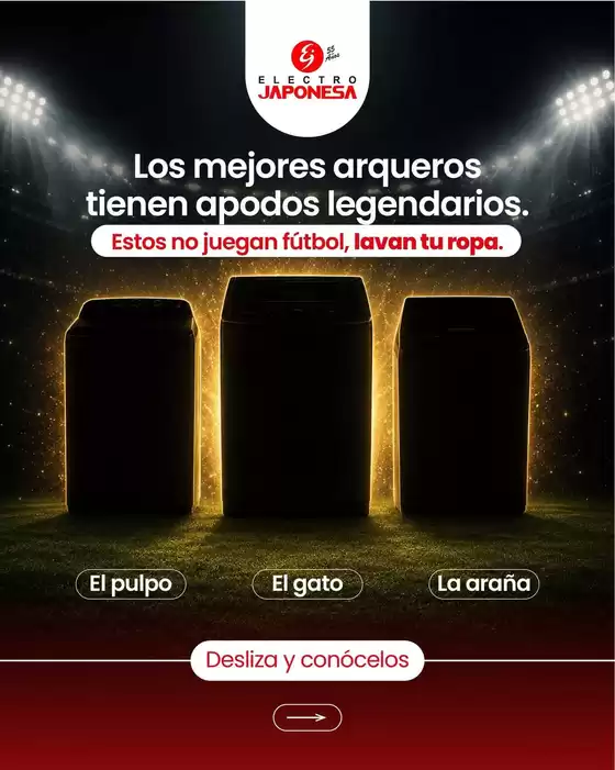 Catálogo Electrojaponesa | Gran variedad de ofertas | 2026-09-01T00:00:00.000Z - 2026-09-15T00:00:00.000Z