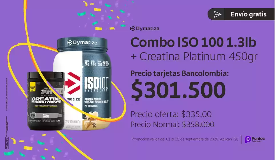 Catálogo Bancolombia | Excelente oferta para todos los clientes | 2026-09-01T00:00:00.000Z - 2026-09-15T00:00:00.000Z