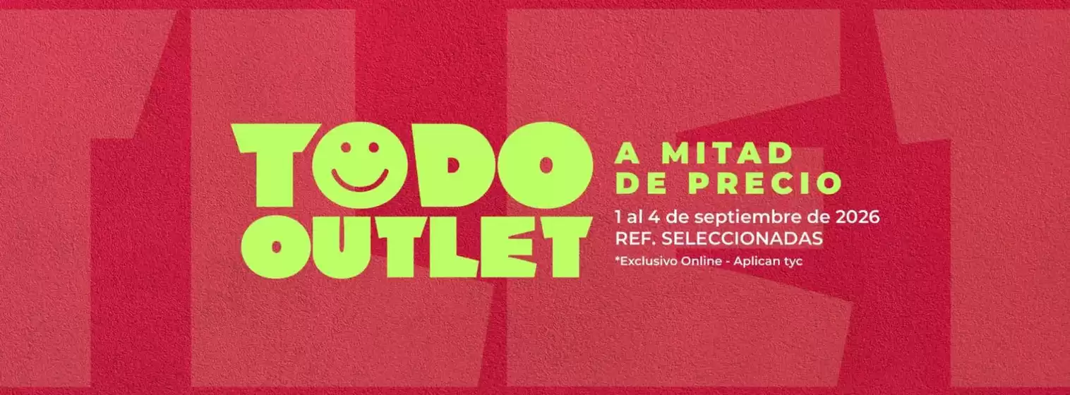 Catálogo MIC | Todo Outlet a Mitad de Precio | 2026-09-01T00:00:00.000Z - 2026-09-03T00:00:00.000Z