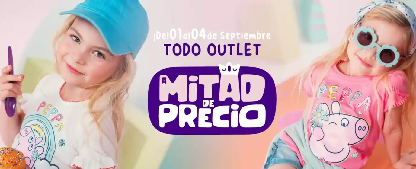 Catálogo MIC Baby | Todo Outlet a Mitad de Precio | 2026-09-01T00:00:00.000Z - 2026-09-03T00:00:00.000Z