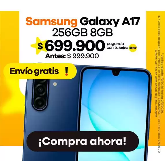 Catálogo Éxito | Nuestras mejores ofertas para ti | 2026-09-01T00:00:00.000Z - 2026-09-02T00:00:00.000Z