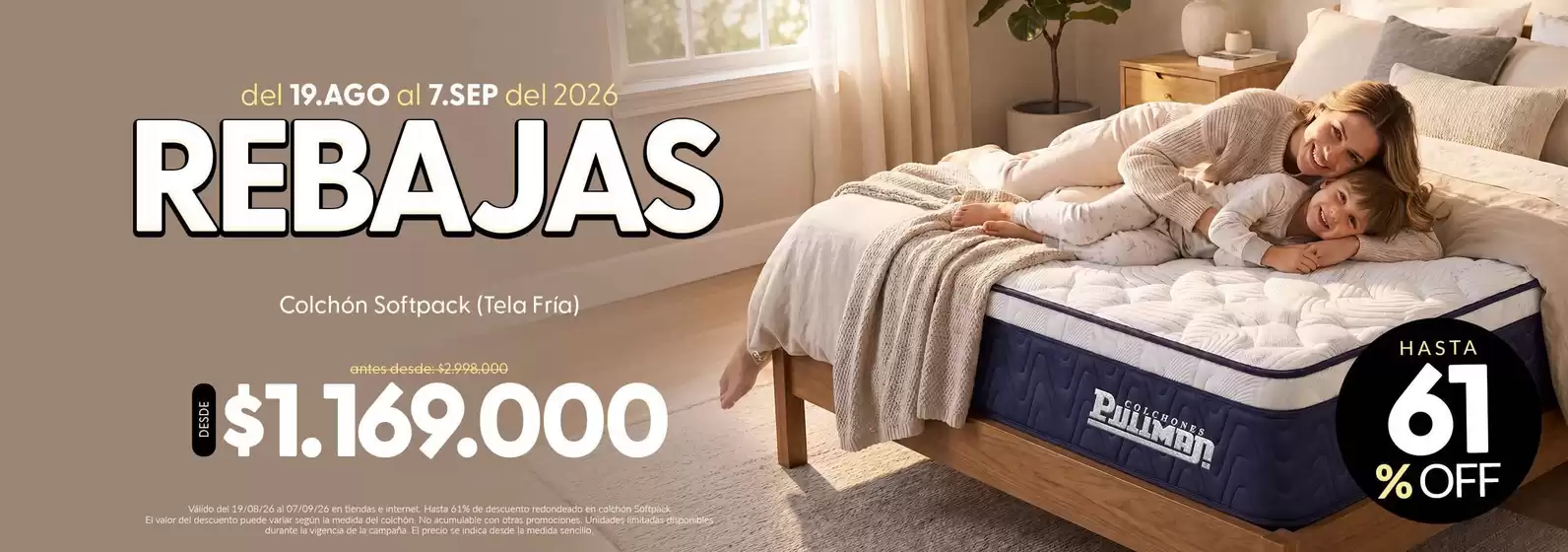 Catálogo Pullman | Ofertas Pullman | 2026-08-19T00:00:00.000Z - 2026-09-07T00:00:00.000Z