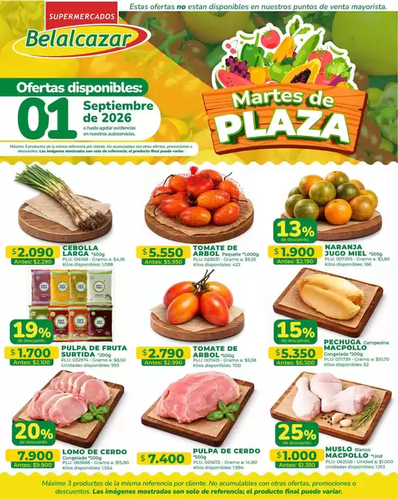 Catálogo Belalcazar | Ofertas Belalcazar | 2026-09-01T00:00:00.000Z - 2026-09-01T00:00:00.000Z