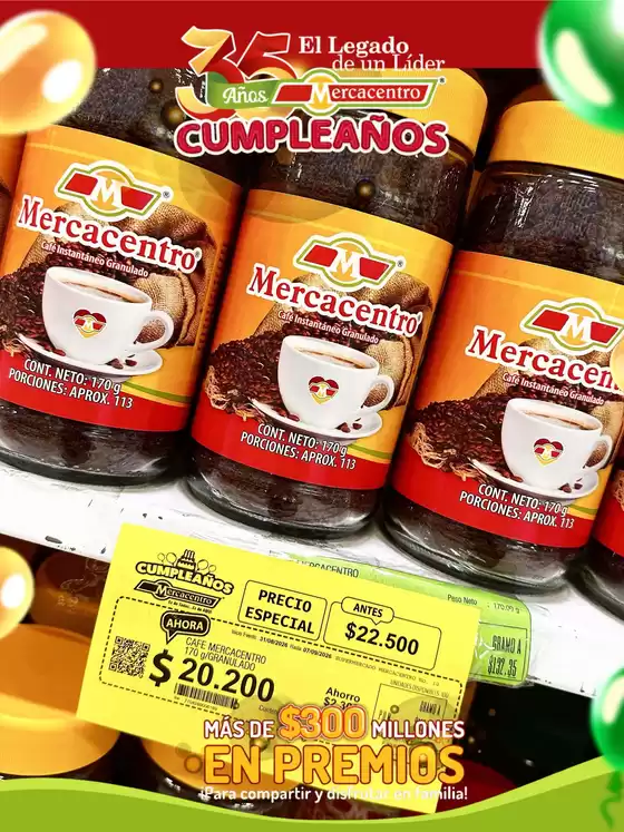 Catálogo MercaCentro | Excelente oferta para cazadores de gangas | 2026-08-31T00:00:00.000Z - 2026-09-07T00:00:00.000Z