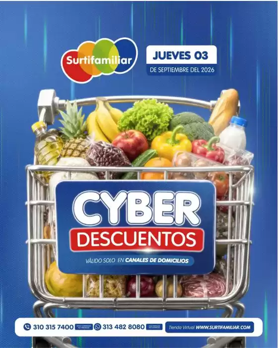 Catálogo Surtifamiliar | Ofertas exclusivas para nuestros clientes | 2026-09-03T00:00:00.000Z - 2026-09-03T00:00:00.000Z