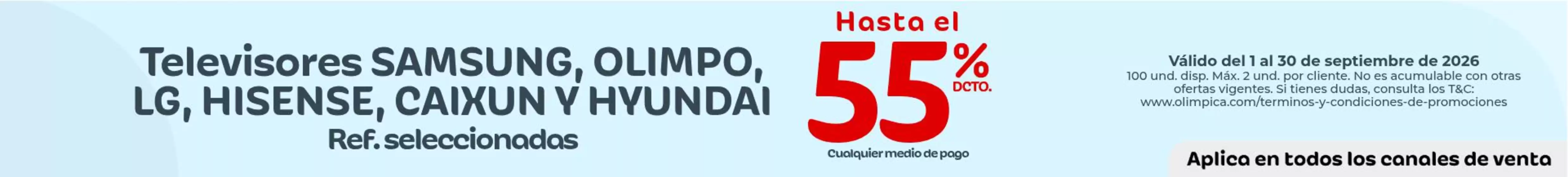 Catálogo Olímpica | Ofertas Olímpica | 2026-09-01T00:00:00.000Z - 2026-09-30T00:00:00.000Z