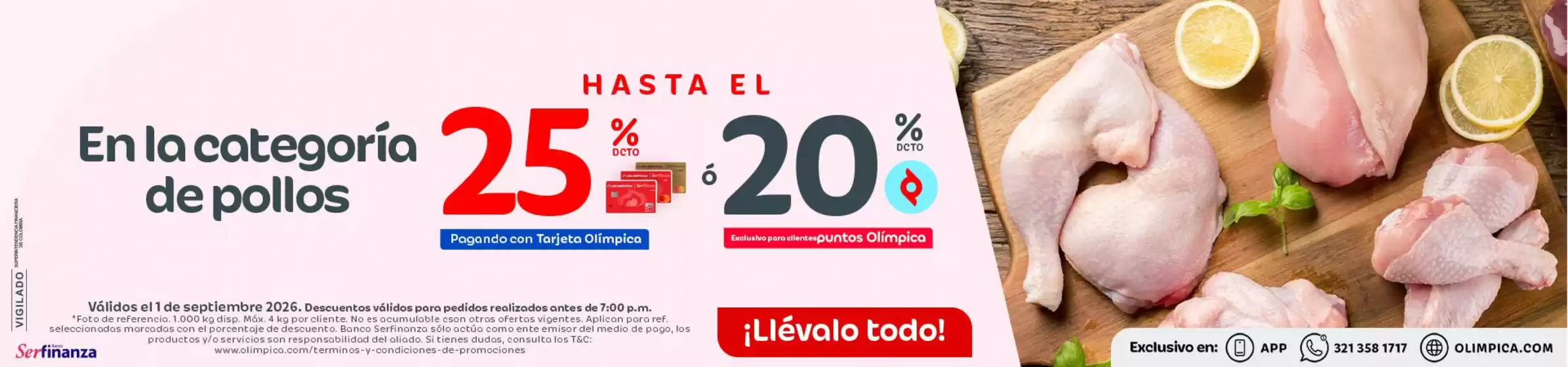 Catálogo Olímpica | Ofertas especiales para ti | 2026-09-01T00:00:00.000Z - 2026-09-01T00:00:00.000Z