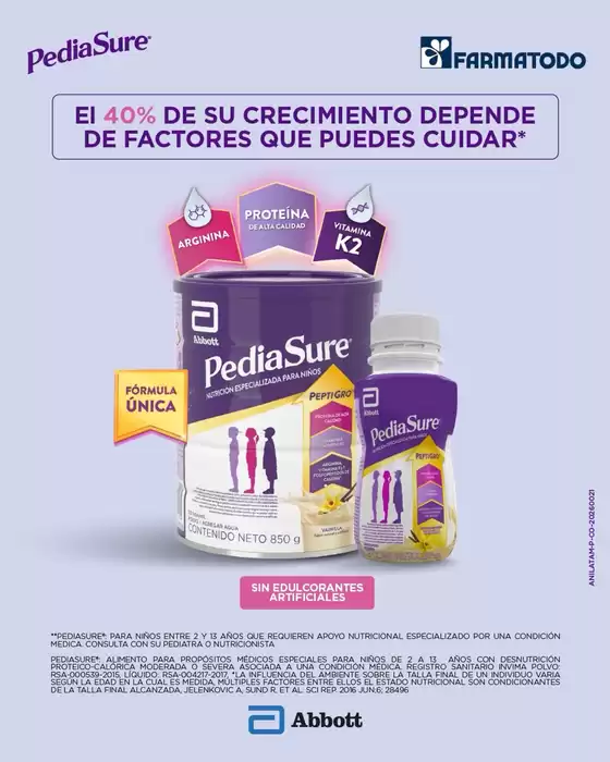 Catálogo FarmaTodo | Crecer fuerte comienza con una buena nutrición | 2026-09-01T00:00:00.000Z - 2026-09-15T00:00:00.000Z