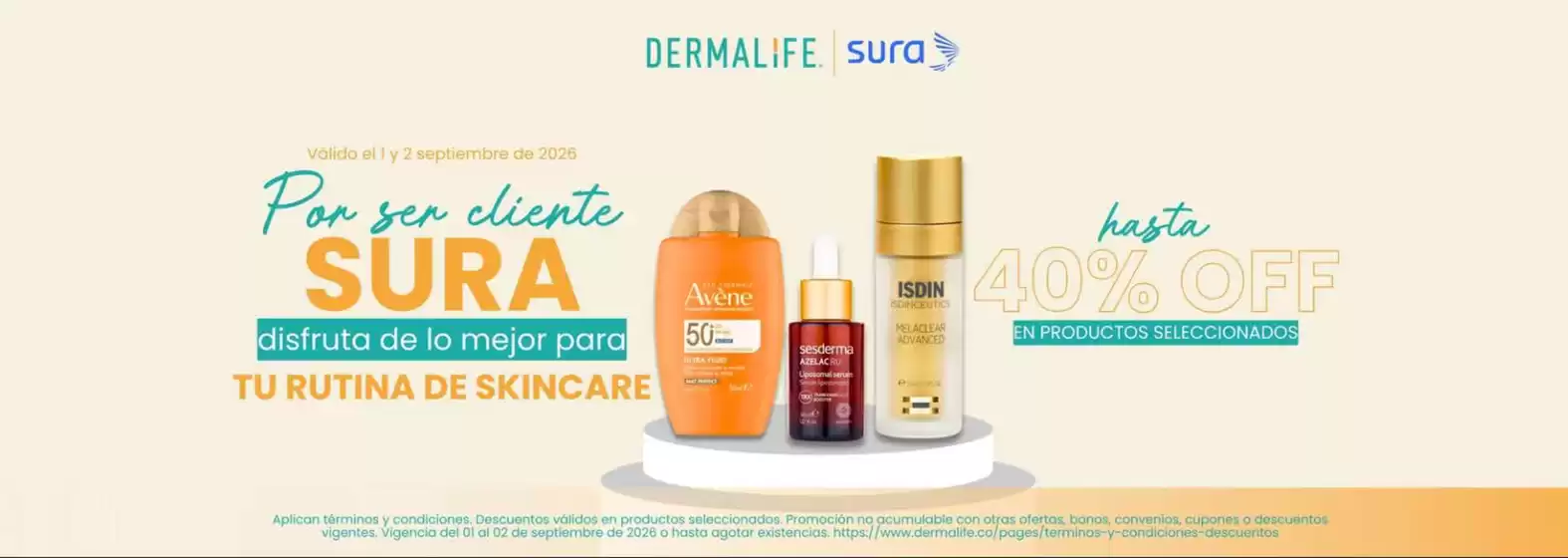 Catálogo Dermalife | Hasta 40% OFF en Ref. Selecci. | 2026-09-02T00:00:00.000Z - 2026-09-02T00:00:00.000Z