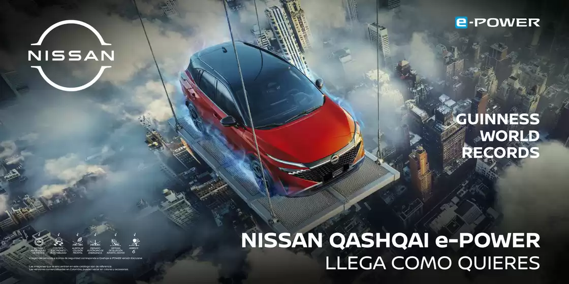 Catálogo Nissan | Brochure Nueva Nissan Qashqai e Power Colombia | 2026-09-02T00:00:00.000Z - 2026-09-16T00:00:00.000Z
