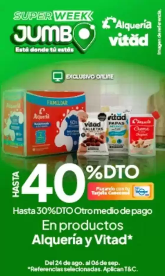 Catálogo Jumbo en Barrancabermeja | Nuestras mejores ofertas para ti | 2026-08-24T00:00:00.000Z - 2026-09-06T00:00:00.000Z