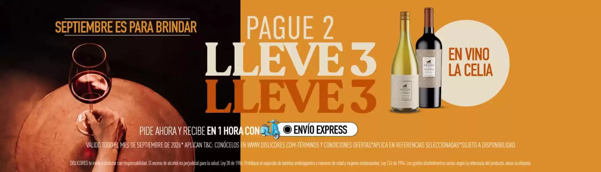 Catálogo Dislicores | Paga 2 Lleva 3 | 2026-09-02T00:00:00.000Z - 2026-09-30T00:00:00.000Z